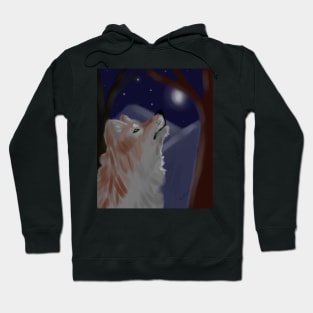 The Wolf and The Moon Hoodie